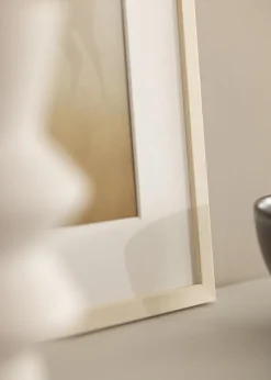 Ramme Edsbyn Løn 40x40 cm - Passepartout Hvid 30x30 cm