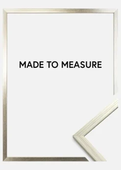 Ramme Edsbyn Sølv - Valgfri Størrelse (Plexiglas)