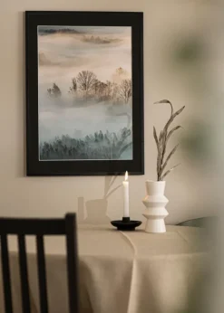 Ramme Edsbyn Sort 30x50 cm - Passepartout Sort 20x40 cm