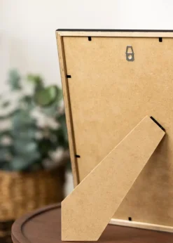 Ramme Edsbyn Sort 15x20 cm - Passepartout Hvid 4x5 inches