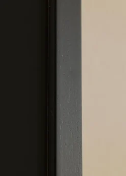 Ramme Edsbyn Sort 40x60 cm - Passepartout Sort 32,9x48,3 cm