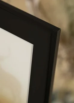Ramme Edsbyn Sort 11x15 cm - Passepartout Sort 7x9 cm