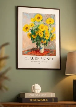 Ramme Edsbyn Valnød 18x24 cm - Passepartout Hvid 13x18 cm