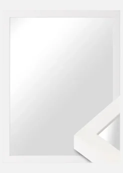 Ramme Elegant Hvid - Valgfri Størrelse (Plexiglas)