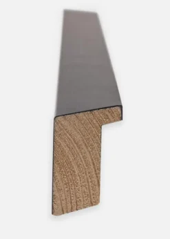 Ramme Elegant Sort - Valgfri Størrelse (Plexiglas)