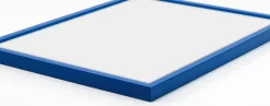 Ramme E-Line Blå 30x40 cm - Passepartout Hvid 21x29,7 cm (A4)