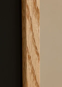 Ramme E-Line Eg 13x18 cm - Passepartout Sort 9x13 cm