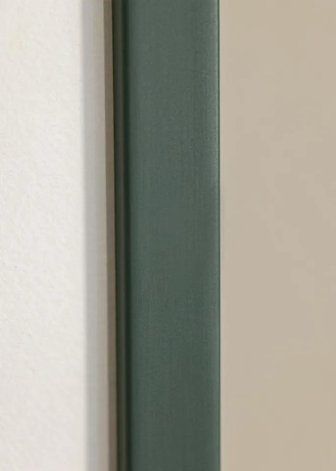 Ramme E-Line Grøn 70x100 cm - Passepartout Hvid 61x91,5 cm