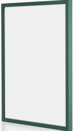 Ramme E-Line Grøn 50x70 cm - Passepartout Sort 42x59,4 cm (A2)