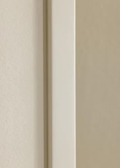 Ramme E-Line Hvid 50x70 cm - Passepartout Hvid 40x60 cm