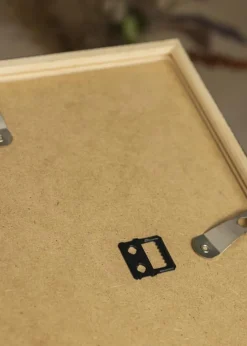 Ramme E-Line Sort 70x100 cm - Passepartout Hvid 62x85 cm