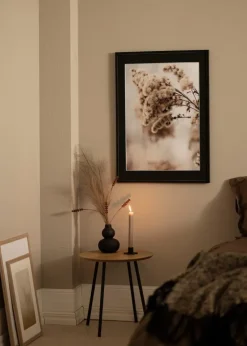 Ramme E-Line Sort 50x70 cm - Passepartout Sort 16x24 inches