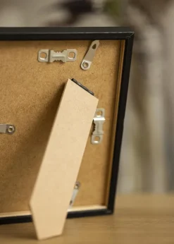 Ramme E-Line Sort 13x18 cm - Passepartout Sort 9x13 cm