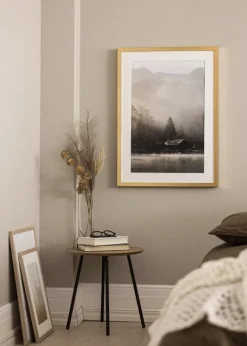 Ramme Falun Guld 50x70 cm - Passepartout Hvid 16x24 inches