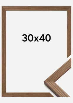 Ramme Fiorito Akrylglas Mørk Eg 30x40 cm