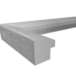 Ramme Fiorito Hvid 50x60 cm - Passepartout Hvid 37x46 cm