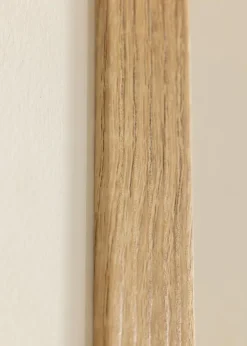 Ramme Fiorito Lys Eg 40x60 cm - Passepartout Hvid 25x50 cm