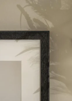 Ramme Fiorito Mørkegrå 50x60 cm - Passepartout Hvid 40x50 cm