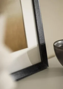 Ramme Fiorito Mørkegrå 60x80 cm - Passepartout Hvid 50x70 cm