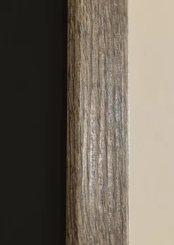 Ramme Fiorito Valnød 60x80 cm - Passepartout Sort 50x70 cm