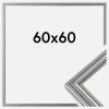 Ramme Frigg Sølv 60x60 cm
