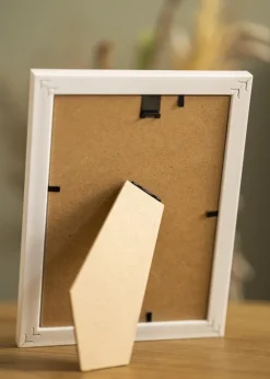 Ramme Gala Hvid 13x18 cm - Passepartout Hvid 7x10 cm