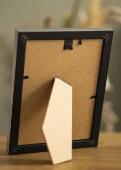 Ramme Gala Sølv 13x18 cm - Passepartout Hvid 9x12 cm