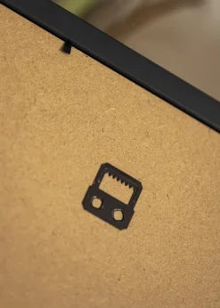 Ramme Gala Sølv 30x40 cm - Passepartout Hvid 20x30 cm