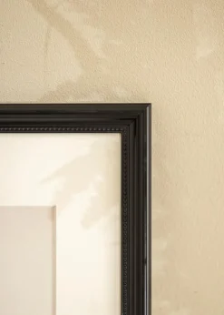 Ramme Gala Sort 18x24 cm - Passepartout Hvid 13x17 cm