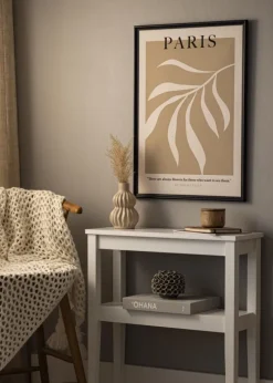 Ramme Gala Sort 18x24 cm - Passepartout Hvid 13x18 cm