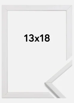 Ramme Galant Akrylglas Hvid 13x18 cm