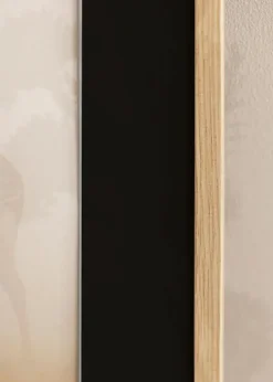 Ramme Galant Eg 40x50 cm - Passepartout Sort 29,7x42 cm (A3)