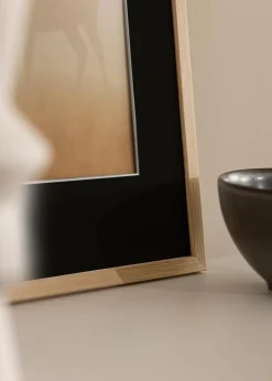 Ramme Galant Eg 50x60 cm - Passepartout Sort 14x18 inches