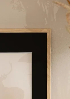 Ramme Galant Eg 50x60 cm - Passepartout Sort 15x20 inches