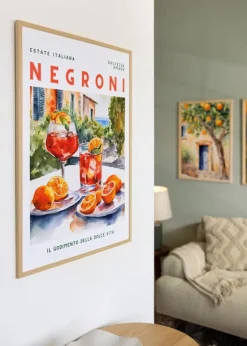 Ramme Galant Eg 18x24 cm - Passepartout Hvid 13x17 cm