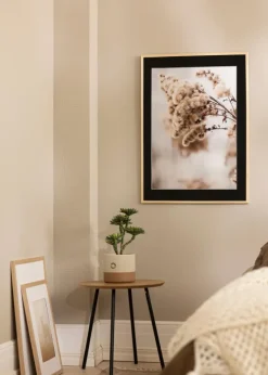 Ramme Galant Fyr 24x30 cm - Passepartout Sort 18x24 cm