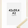 Ramme Galant Fyr 42x59,4 cm (A2) - Passepartout Hvid 25x38 cm