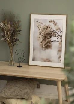 Ramme Galant Guld 50x70 cm - Passepartout Hvid 16x24 inches