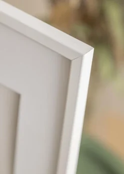 Ramme Galant Hvid 40x40 cm - Passepartout Hvid 30x30 cm