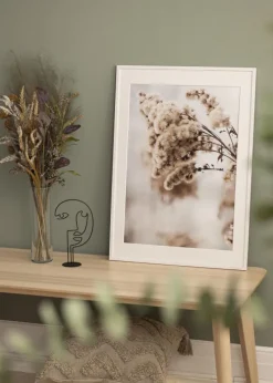 Ramme Galant Hvid 15x20 cm - Passepartout Hvid 4x5 inches