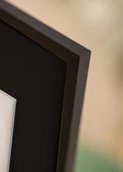 Ramme Galant Sort 50x60 cm - Passepartout Sort 14x18 inches