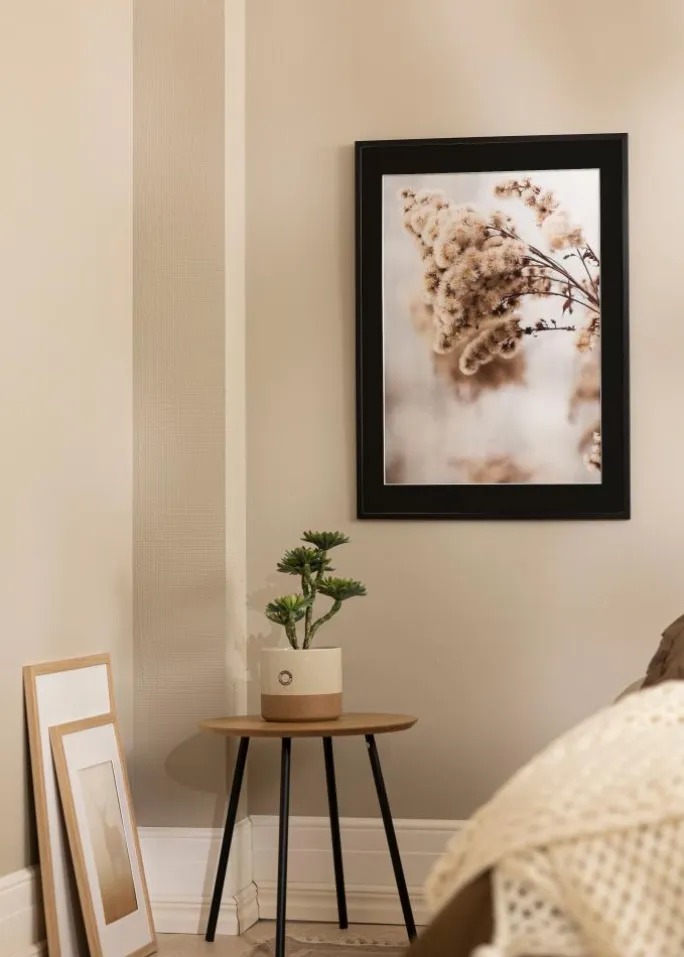 Ramme Galant Sort 30x40 cm - Passepartout Sort 20x30 cm