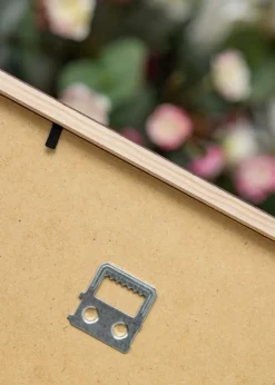 Ramme Galant Valnød 40x60 cm - Passepartout Hvid 25x50 cm