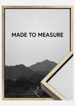 Ramme Geb Svæveramme Guld/Sort - Valgfri Størrelse (svæveramme)