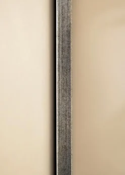 Ramme Geb Svæveramme Sølv/Sort - Valgfri Størrelse