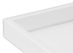 Ramme Globe Hvid 45x60 cm - Passepartout Hvid 30x45 cm