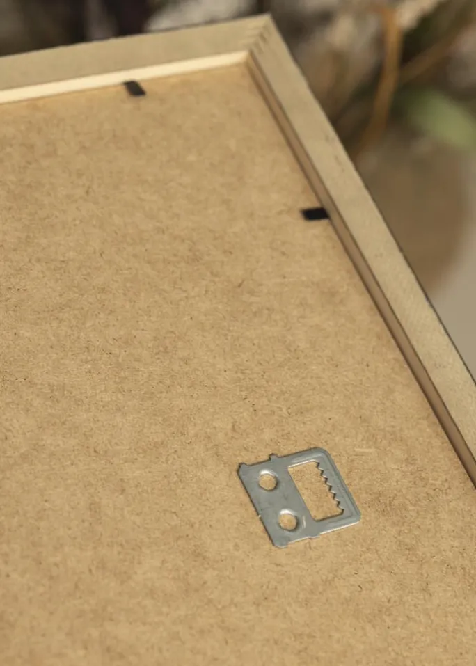 Ramme Globe Sort 40x40 cm - Passepartout Hvid 25x25 cm