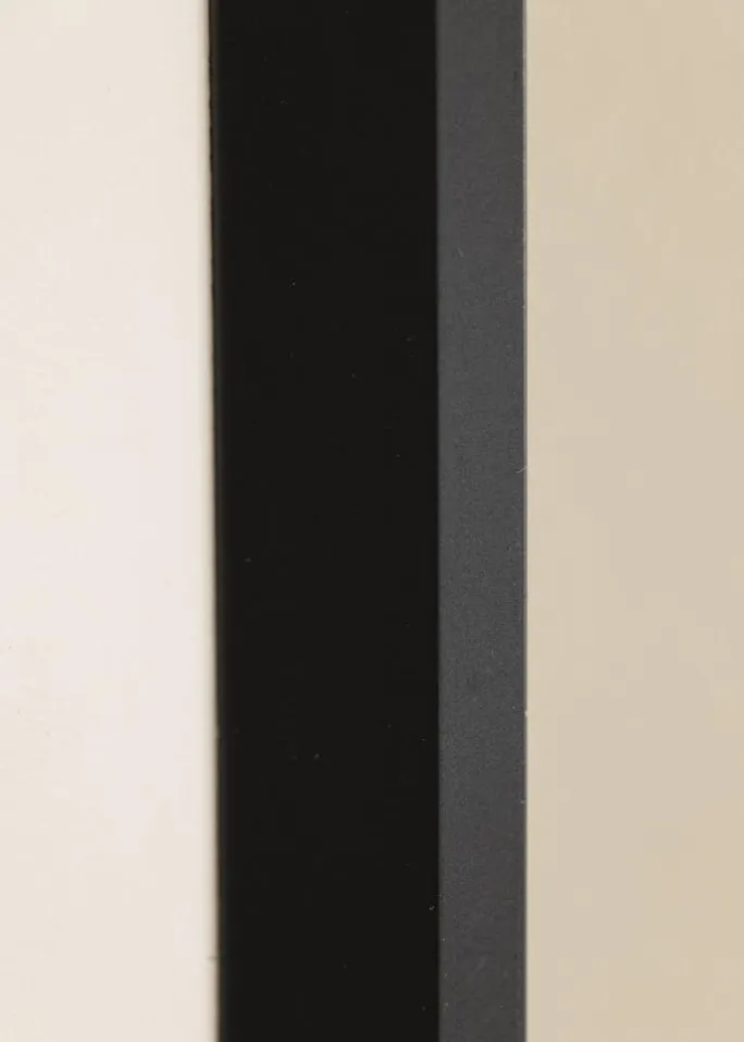 Ramme Globe Sort 60x90 cm - Passepartout Hvid 40x70 cm