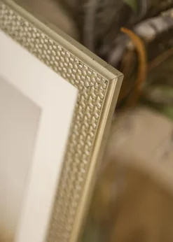 Ramme Grace Sølv 13x18 cm - Passepartout Hvid 10x12 cm