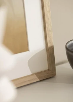 Ramme Grimsåker Eg 60x80 cm - Passepartout Hvid 50x60 cm